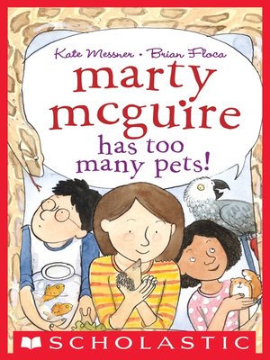 cover image of Marty McGuire Has Too Many Pets!